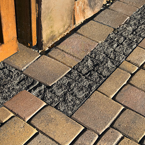 Antique Paver Border