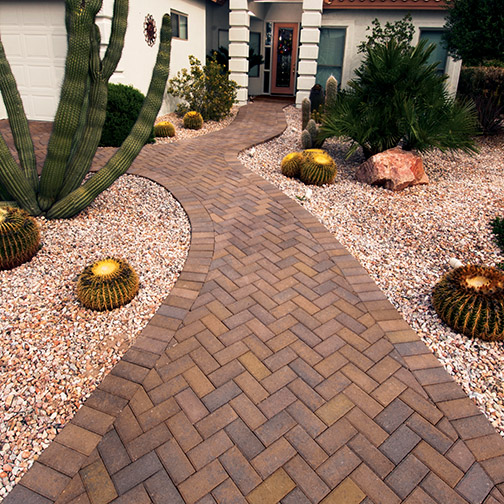 Holland paver pathway