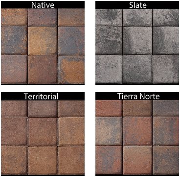 Paver color examples