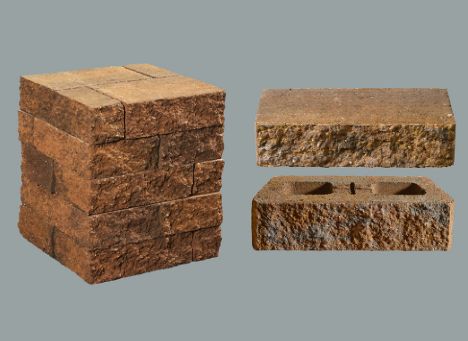 Wall block dimensions